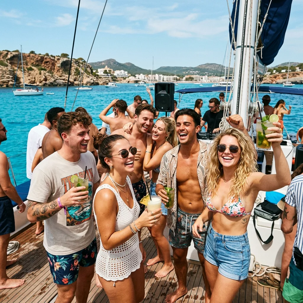 Ein Wochenende mit Freunden auf Ibiza: Strände, Bootspartys & Clubs